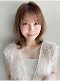 艶感外ハネボブ愛され似合わせカットうる艶髪20代30代40代◎