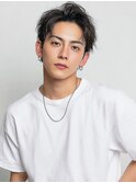 MEN'S HAIR/ブルーブラック/フェザーパーマ/千葉駅