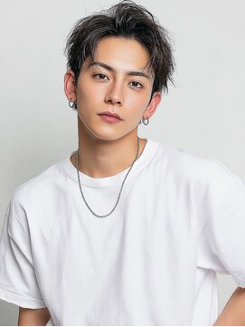 メンズプライマル(Men’s PRIMAL) MEN'S HAIR/ブルーブラック/フェザーパーマ/千葉駅