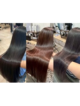 《自分史上最高の縮毛矯正ならCREA相武台で★》真っすぐになりすぎない自然な仕上がりに