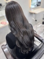 アグ ヘアー スラップ 川崎店(Agu hair Slups)&nbsp;ラベンダーグレー　グレージュ　川崎