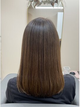 アンジュール コロレ(1//jour colore) うねり・ふわふわ髪も縮毛矯正で【艶髪】