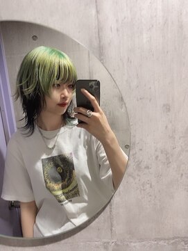 アールイーバイインク 渋谷(Re. by INK.) ウルフカット/レイヤーカット/ブリーチ/髪質改善[渋谷/原宿]