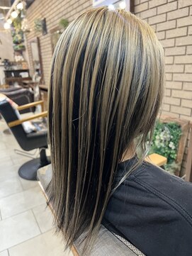 アンブレラカラー　ハイトーン　ブリーチ