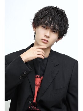 リップス 吉祥寺店 (LIPPS) 縦落ちツイスパマッシュウルフ