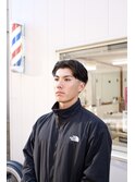 6:4のツーブロック