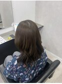 オリーブカラー 透明感カラー 所沢