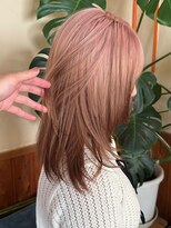 ネハス 名古屋栄店(nehus.)&nbsp;ブリーチ/クラゲヘアー/小顔に見せるヘア/ココアベージュ