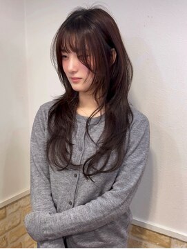 カミケン 黒岩店　kamiken・ ロングの動きの出るふんわりレイヤー【カミケン黒岩店/福島】