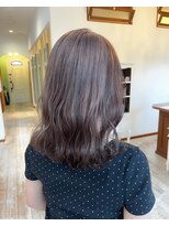 セットアップ 倉敷中庄店(SET-UP) ブリーチ無しダブルカラートリートメント透明感グレージュ
