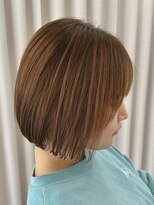 サイクル(CYCLE)&nbsp;着物ヘア/ダークアッシュ/ミディアムレイヤーカット/伊勢崎