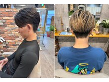 ルーナヘアー(LUNA hair)の雰囲気（メンズ/フェザーショート/ダブルカラー/メンズパーマ/ブリーチ）