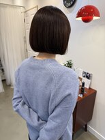 エヌヨンブンノイチ 茅ヶ崎(n1/4)&nbsp;20代30代ミニボブレイヤー丸みボブ前髪ありボブ顔周りレイヤー