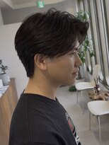 エフコード 難波(F-CODE) 毛流れセンターパート【ニュアンスパーマ】