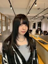 アカラ(acala)&nbsp;黒髪レイヤー【10代20代30代40代/イルミナカラー/髪質改善】