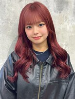 マーブル 町田(marble) ミルクティーブロンド/ダークブルー/デジタルパーマ/町田