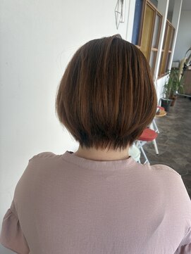 ヘアーディア みどり店(Hair...DiA) ショートボブ