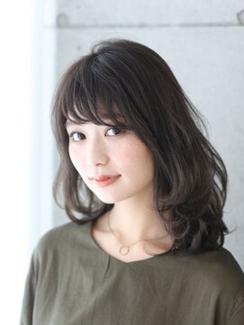 マイロ(mailo) オリジナルカラー*グレージュ*アンニュイ*レイヤーうざバング