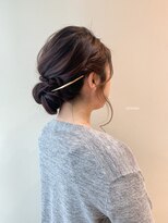 ルアナ ヘアメイク(Luana hair make)&nbsp;上品なダウンシニヨン