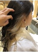 【CIEL江浦英典】インナーカラー×ミルクティーカラー