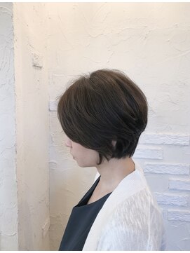 リンネ ヘアサロン(linne hairsalon) 前髪長め☆ショートスタイル