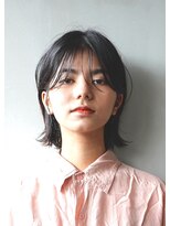 サニー(Sany) 外ハネミディボブ【祐天寺/ボブ/パーマ/ショート/髪質改善】