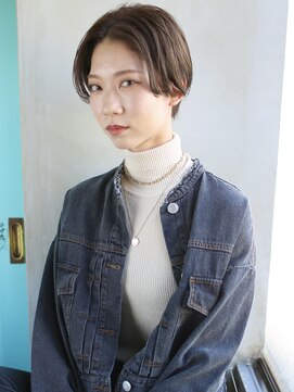 バース(BIRTH) 天神【BIRTH】前髪なしショート×シークレットハイライト　3