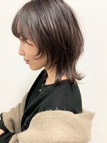 リビング 津田沼(LIVING)&nbsp;マッシュ/くびれヘア/ビタミンカラー/艶ボルドー[津田沼駅]