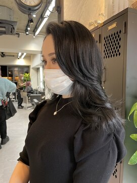 ヴァイス 渋谷店(VAICE) フェイスレイヤー　韓国風レイヤースタイル