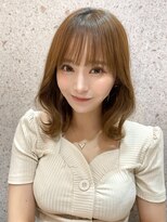 ルームバイシー 新宿(Loom. by Sea)&nbsp;韓国前髪×グレーアッシュ【くびれミディ/髪質改善/フェミニン】