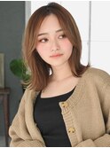 《Agu hair》フェイスレイヤーがかわいい韓国風セミ