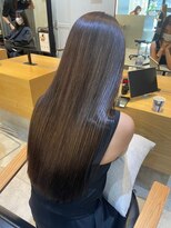 ジーナ 本八幡(Zina)&nbsp;大人かわいい20代30代40代小顔ショコラベージュ　Zina本八幡