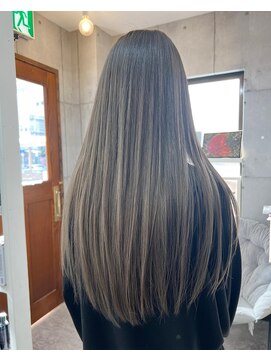 ラグズ 茅ヶ崎(LAGUZ) ミルクグレー×[ダブルX]リンゴ幹細胞培養液トリートメント