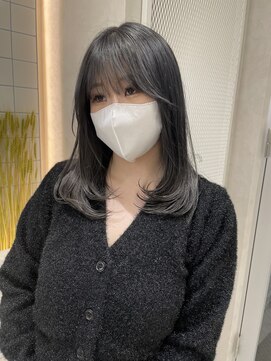 ロンド マーレ 天神大名店(Lond mare) イメチェン/チェリーブラウン/フェミニン/束感/髪質改善