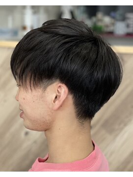 プルベル ツーブロマッシュ