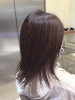 リーブラヘアスパ Libra hair spa 貝塚店 ミディアムウルフカット