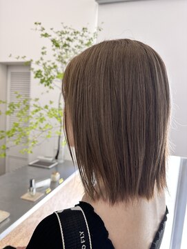 ハフ(HAFU) ミルクティーベージュ