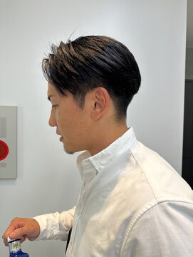 クーラアオヤマ(Cura Aoyama) メンズアップバング縮毛矯正失敗!?