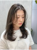 Layer style×Olive beige