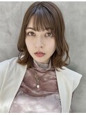 【tricca代官山rin】ミディアムレイヤー/外巻きボブ