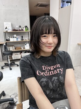 サンド 鹿児島中央(sand) 鹿児島中央駅/ショート/ウルフ/ハイライト/縮毛矯正/髪質改善