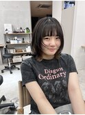 鹿児島中央駅/ショート/ウルフ/ハイライト/縮毛矯正/髪質改善