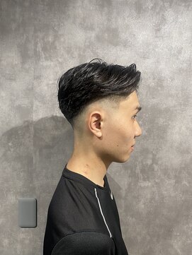 スピン 本八幡(SPIN) ベリーショート/ダークアッシュ/ニュアンスパーマ/韓国マッシュ