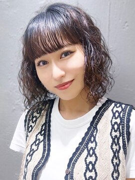 リノショアーズ ショウナン 辻堂店(RinoShores SHONAN) 20代30代大人可愛いエアリーボブラベンダーベージュ透明感