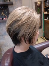 ヘアーリゾートカタカタ Hair Resort kata‐kata デザインショートスタイル