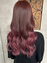 ルノン(LUNON) チェリーピンクカラー/グラデーションカラー/ケアブリーチ/韓国