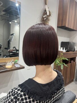 フェリスヘア(feliz hair) 顎ラインミニボブ