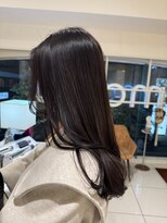 ☆ツヤ髪　透明感カラー　ラベンダーベージュ