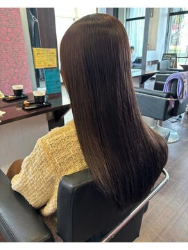 エムエー 2ND(M/A) 艶感パープルブラウン