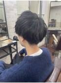 メンズ マッシュ×ツーブロック